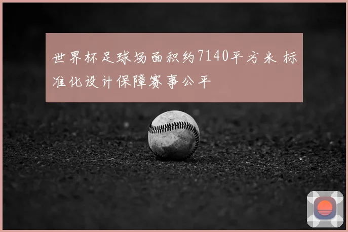世界杯足球场面积约7140平方米 标准化设计保障赛事公平
